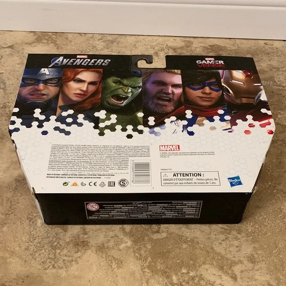 Marvel Gamerverse Avengers Iron Man and Taskmaster Figures NEW Original Sun - Picture 9 of 12